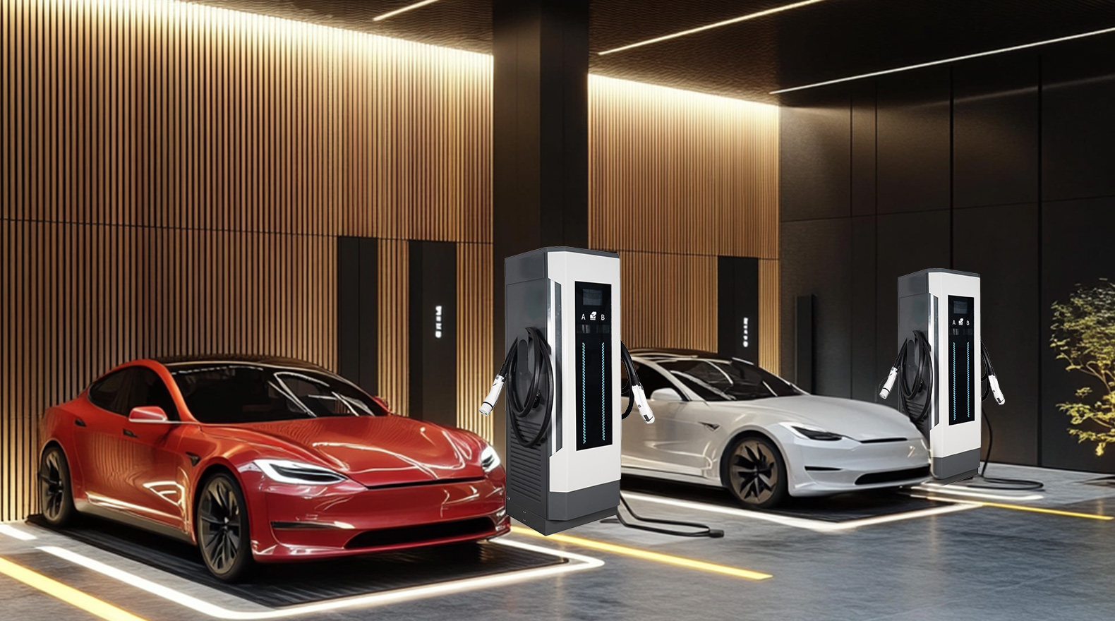 Zhejiang Provincial Emergency Management Department Visits Zhenwan Technology To Inspect EV Charging Station Projects